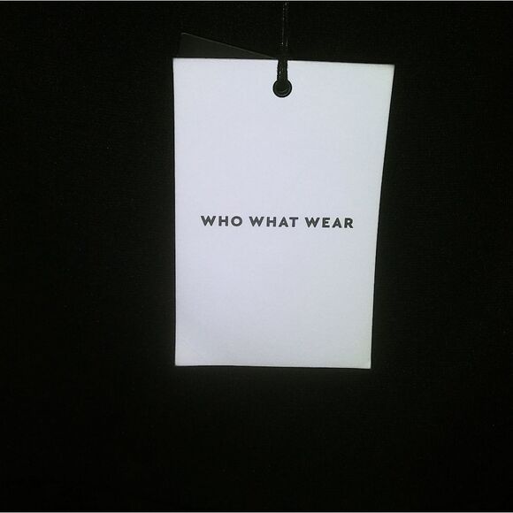 Black Ruffled Off-the-Shoulder Dress - Picture 11 of 13